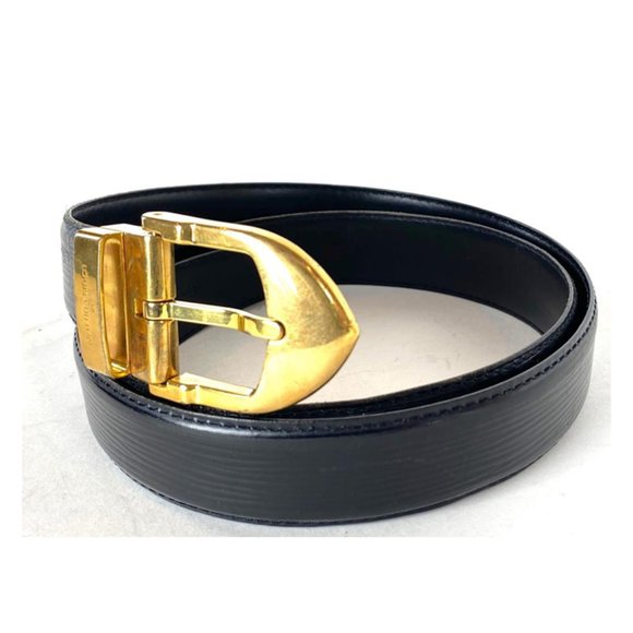 Louis Vuitton Black Epi Ceinture Belt 6la529 - Picture 2 of 8